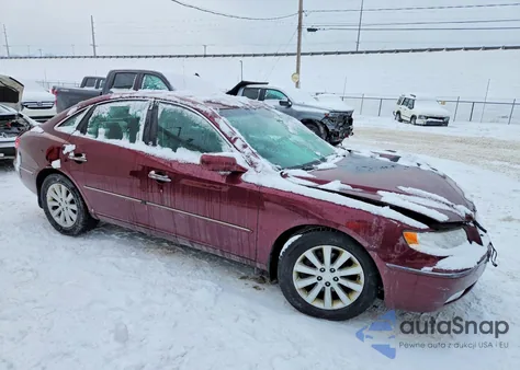 2009 Hyundai Azera Gls z USA, uszkodzony, nr VIN KMHFC46D79A352045
